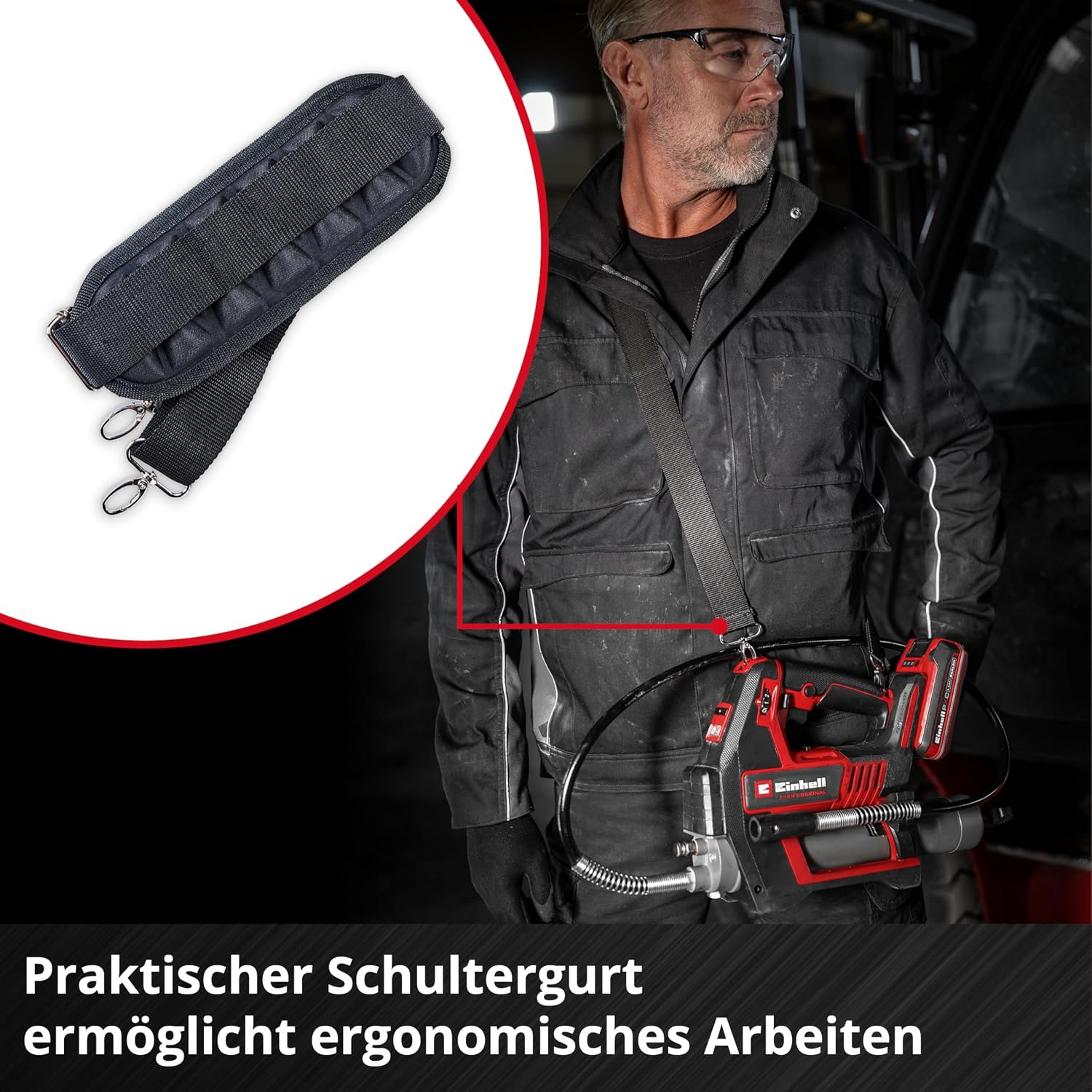 Akku Fettpresse TP-GR 18/690 Li 18V 690 bar 295 ml/min 2-Gang Fettmengenregulierung Power X-Change ohne Akku