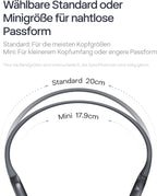 Knochenschall Open-Ear Kopfhörer S820 Bluetooth 5.3 Sport IP55 12 Std Wiedergabe USB-C Schnellladung Mikrofon