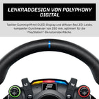 Sim Racing Lenkrad Set Direct Drive 5 Nm GT DD Pro Lenkrad Basis Pedale PlayStation PS5 PS4 PC kompatibel