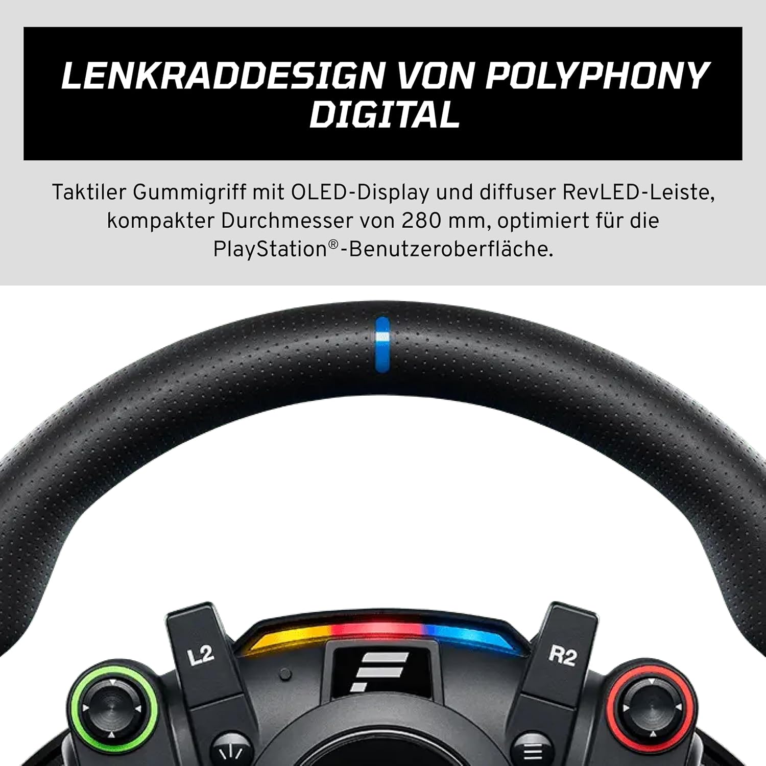 Sim Racing Lenkrad Set Direct Drive 5 Nm GT DD Pro Lenkrad Basis Pedale PlayStation PS5 PS4 PC kompatibel