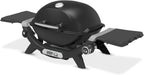 Kompakter Gasgrill Q 1200N 1290 cm² Grillfläche Gusseisen Rost integriertes Thermometer klappbare Seitentische
