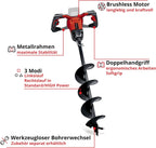 Akku Erdbohrer GP-EA 18/150 Li BL-Solo 18V Brushless 150 mm Bohrdurchmesser 80 cm Bohrtiefe ohne Akku