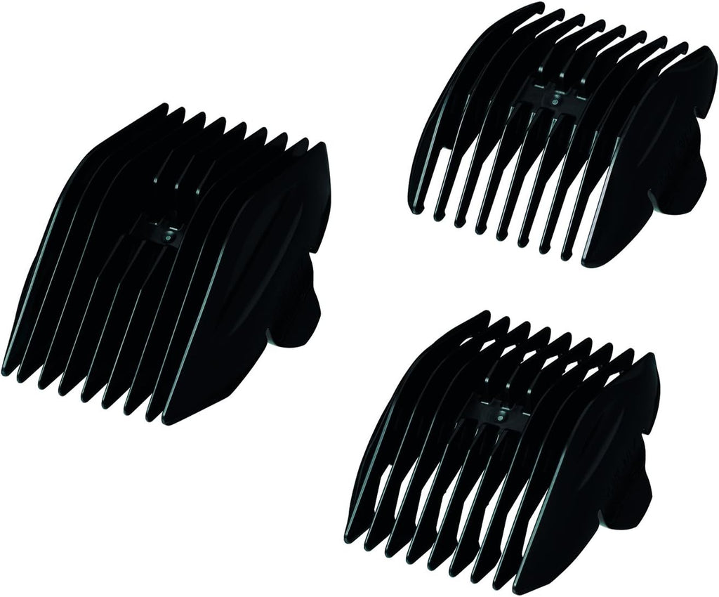 Haarschneider ER-DGP82 Profi Serie mit Carbon Titan Klinge Akku und Netzbetrieb 5 Schnittlängen 3 Kammaufsätze