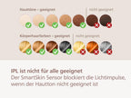 IPL Haarentfernungsgerät 7000 Series BRI921/00 IPL Gerät zur Haarentfernung mit 2 Aufsätzen für Körper und Gesicht für Zuhause