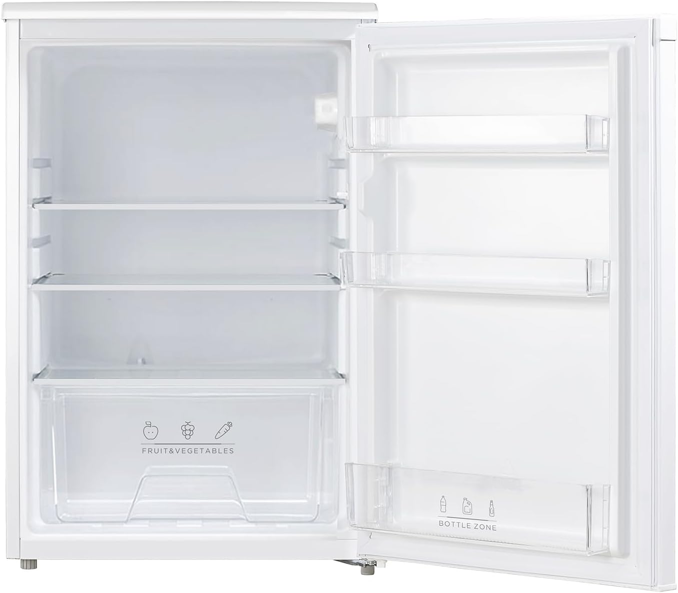 Kühlschrank ohne Gefrierfach RCD133WH3(E) 131 L Inverter-Kompressor mit Obst- und Gemüsefach 84,5 cm
