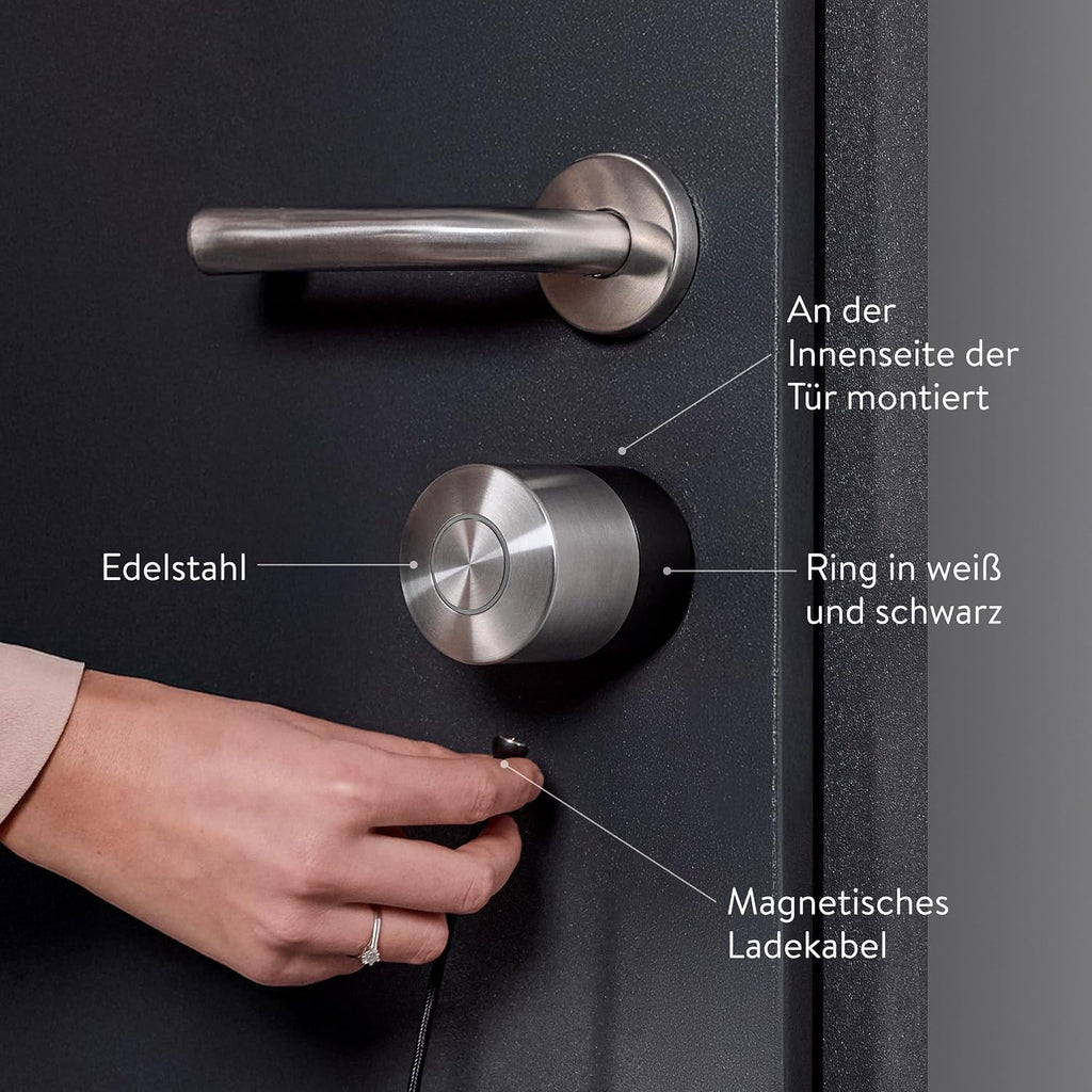 Smart Lock elektronisches Türschloss Pro Bluetooth WLAN Matter Nachrüstbar Fernsteuerung App Steuerung 221147