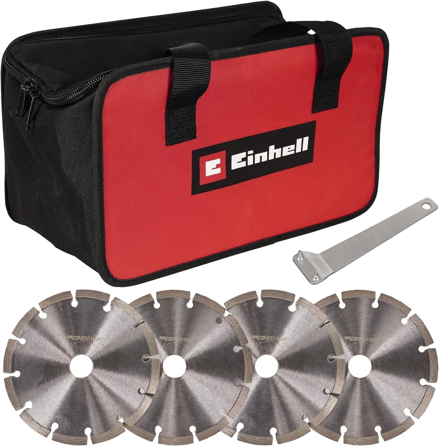Mauernutfräse TE-MA 1700 1700W Schnitttiefe bis 40 mm Schnittbreite bis 38 mm mit 4 Diamant Trennscheiben