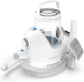 Hundeschermaschine mit Staubsauger P2 Pro Tierhaartrimmer Set mit 5 Pflegewerkzeugen für Hunde und Katzen