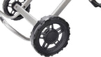 Tragbarer Gasgrill Traveler mit klappbarem Untergestell und Rädern 3,8 kW Brenner 2065 cm² Grillfläche Deckelthermometer