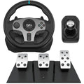 Gaming Lenkrad mit Pedalen und Schalthebel V9 270/900° PC Xbox PS4 PS3 Kompatibel mit Vibrationsrückmeldung