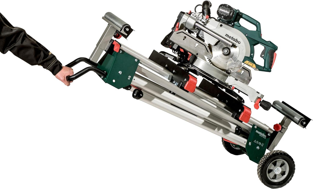 Kappsägen Untergestell KSU 251 629005000 mit Trolleyfunktion ausziehbare Werkstückauflagen Rollen Traglast 250 kg