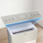 Mobile Split Klimaanlage PortaSplit-E 12000 BTU 3,5 kW Kühlen Heizen A++ für Räume bis 42 m² App Steuerung