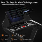 Klappbares Laufband für Zuhause SF20 mit 15% Steigung 12 km/h Geschwindigkeit 3,0 PS Motor LED-Anzeige 160 kg Belastbarkeit