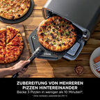 Outdoor Pizzaofen Air Fryer MO201EU 13L 30 cm Pizzastein Backblech Heißluft Frittieren Backen Teig gehen lassen 4 Funktionen