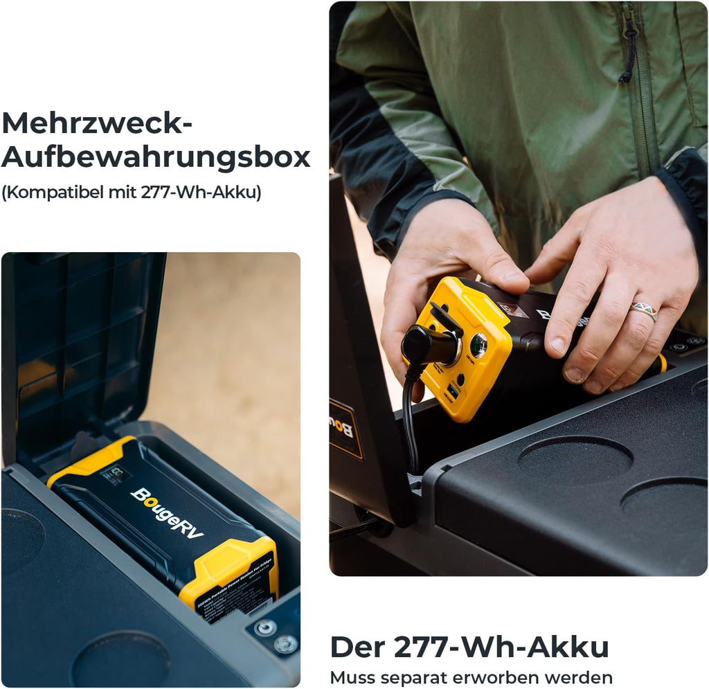 Kompressor Kühlbox CRPRO 29L 12V 24V 230V -22°C bis 10°C Auto Kühlschrank für Auto Camping Reisen