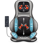 Massage Sitzauflage Shiatsu Rücken Nacken 2D 3D Knetmassage mit Wärme Luftkompression Vollrücken verstellbar