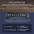 Höhenverstellbares Schreibtischgestell EC5 PRO elektrisch Dual Motor 160 kg Tragkraft 3-fach Teleskop Memory Steuerung LED Anzeige