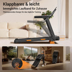 Klappbares Laufband für Zuhause SF20 mit 15% Steigung 12 km/h Geschwindigkeit 3,0 PS Motor LED-Anzeige 160 kg Belastbarkeit