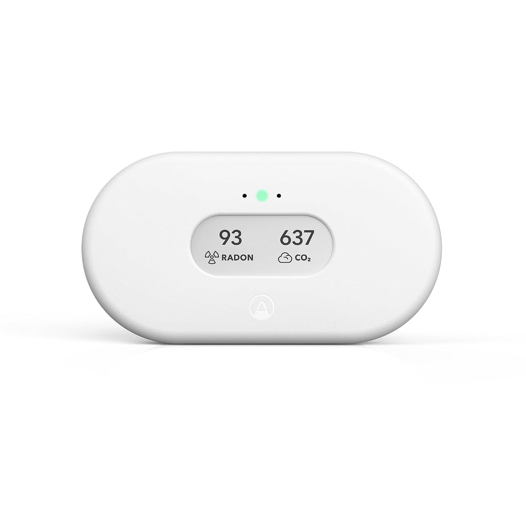 Luftqualitätsmessgerät View Plus Radon Feinstaub CO2 VOC Temperatur Luftfeuchtigkeit Luftdruck Smart Home WiFi