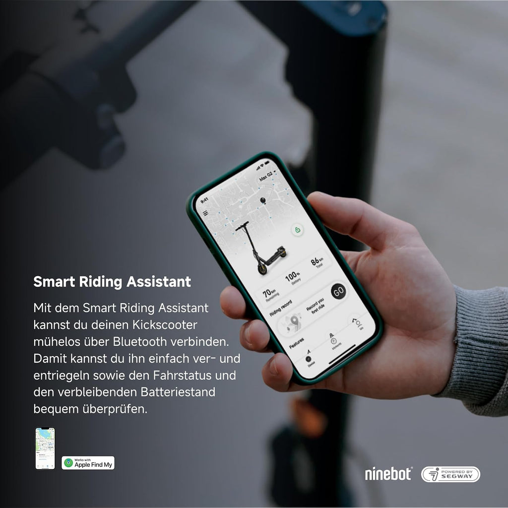 E Scooter Straßenzulassung MAX G2 D 20 km/h 70 km Reichweite Vollfederung 10 Zoll bis 120 kg EU Modell