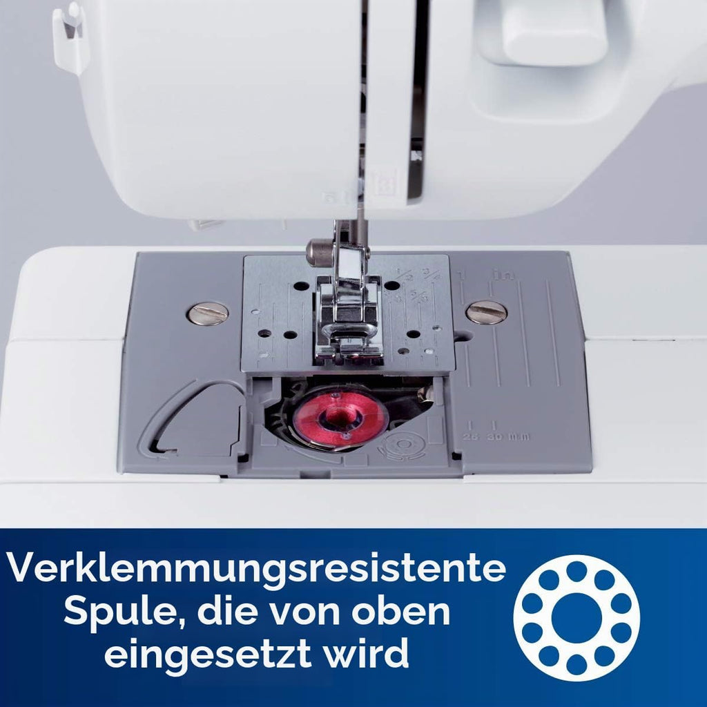 Elektrische Nähmaschine XM2701S 27 Stichprogramme Freiarm automatischer Einfädler kabelgebunden
