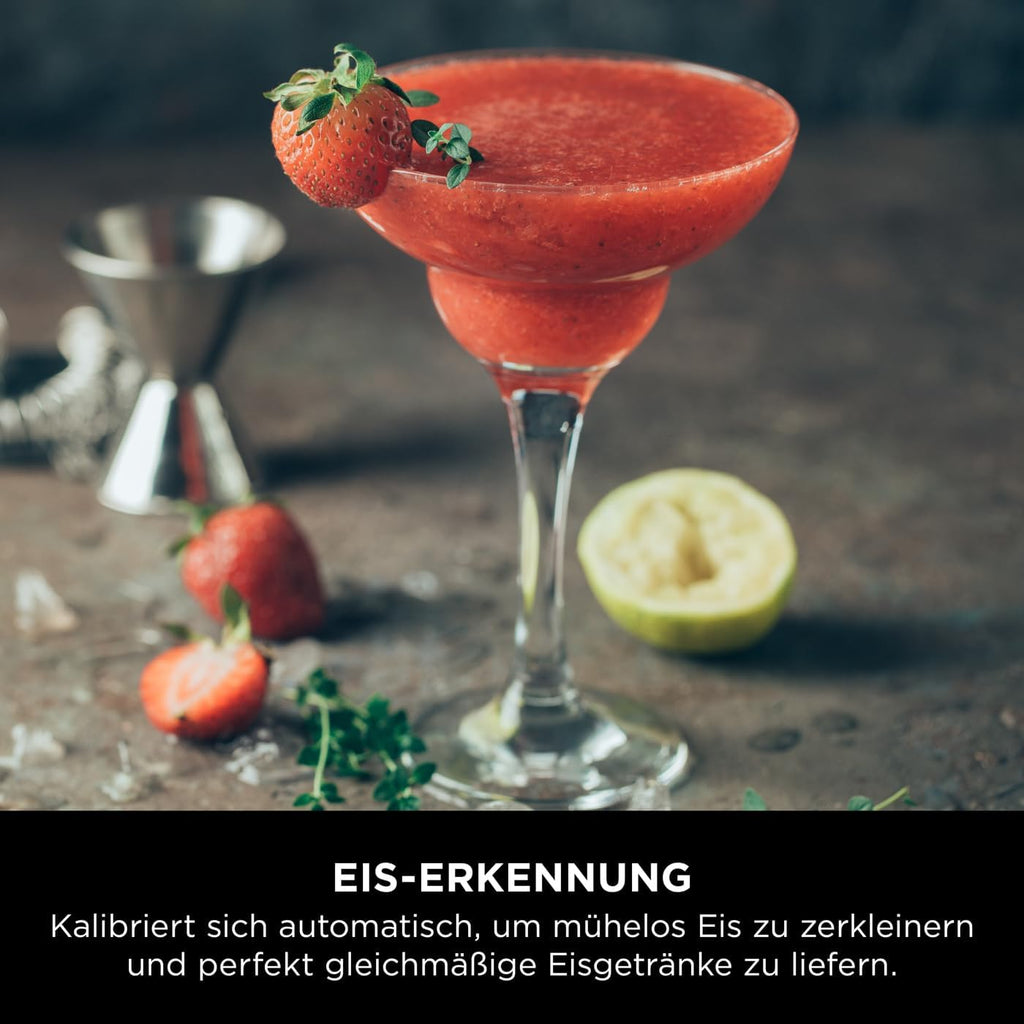 2-in-1 Mixer Blender Detect System 1200W 1,9L Krug mit 2x Einzelportion Bechern TB301EU inkl Zubehör