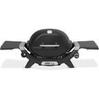 Kompakter Gasgrill Q 1200N 1290 cm² Grillfläche Gusseisen Rost integriertes Thermometer klappbare Seitentische