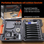 Messerschärfer 202H mit einstellbarem Winkel 10–35° 7-teiliges Schleifset mit Diamant und Wassersteinen