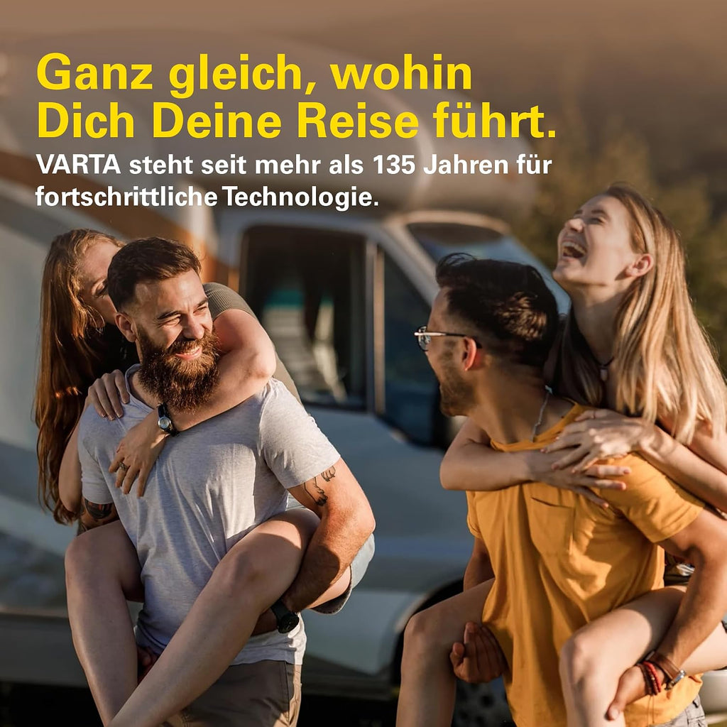 AGM Versorgungsbatterie LA95 12V 95Ah 850A Dual Purpose Batterie für Wohnmobil Wohnwagen und Boote