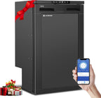 Kompressor Kühlbox 83L AAOBOSI 12V 24V Auto Kühlschrank mit APP Steuerung LED Beleuchtung für Wohnmobil LKW Boot Camping
