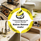Dampfreiniger SW608-A 2000 W mit 1300 ml Wassertank 5 m Netzkabel Hochtemperatur-Dampfreinigung mit Reinigungszubehör