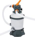 Sandfilteranlage 58515 für Aufstellpool 3028 l/h Filterleistung 220V mit ChemConnect Dosierer und Pool Zubehör