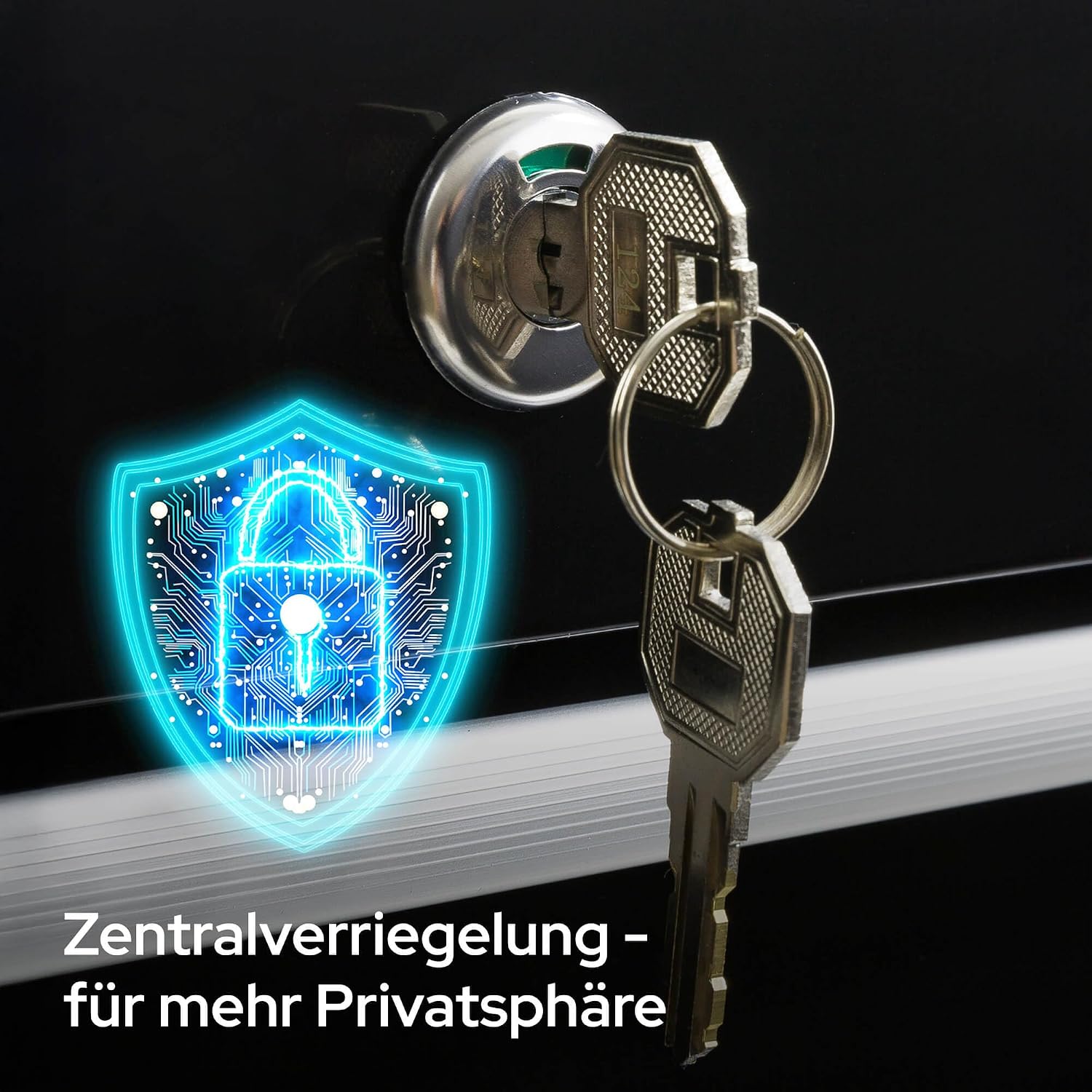 Werkstattwagen mit 7 Schubladen AR-HE-WW7S Werkzeugwagen aus Stahl 70 x 33 x 78 cm mit Zentralverriegelung und 2 Schlüsseln