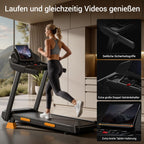 Klappbares Laufband für Zuhause SF20 mit 15% Steigung 12 km/h Geschwindigkeit 3,0 PS Motor LED-Anzeige 160 kg Belastbarkeit