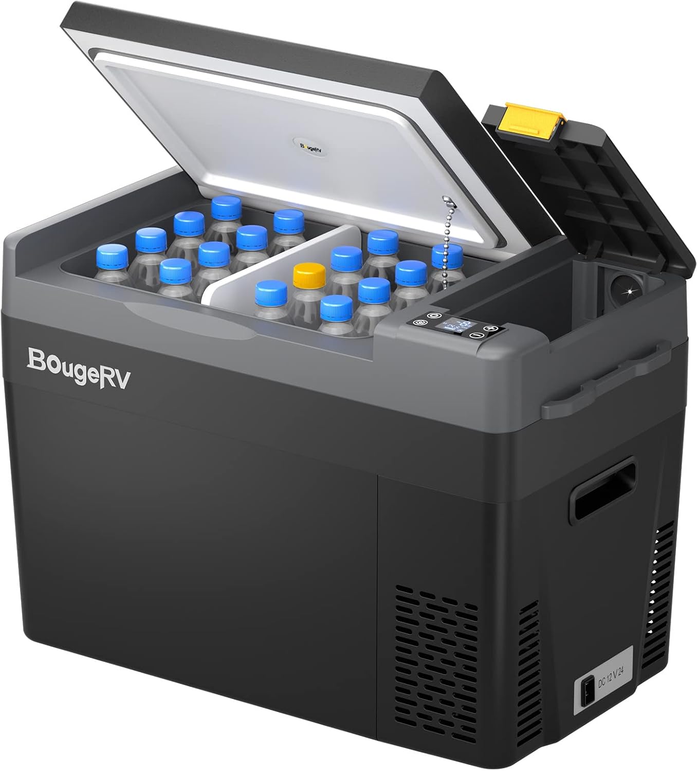 Kompressor Kühlbox CRPRO 29L 12V 24V 230V -22°C bis 10°C Auto Kühlschrank für Auto Camping Reisen