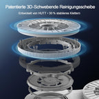 Fensterputzroboter S7 6500 Pa aktive Sprühfunktion 80 ml Tank 3D Schwebepad 8 Reinigungstücher Transportkoffer