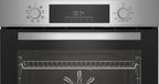 Einbau-Backofen BBIM12300X 60 cm mit 72 Liter Volumen Dampfreinigung 8 Heizarten Edelstahl Multifunktionsofen