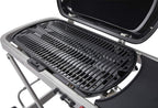 Tragbarer Gasgrill Traveler mit klappbarem Untergestell und Rädern 3,8 kW Brenner 2065 cm² Grillfläche Deckelthermometer