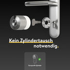 Smart Lock elektronisches Türschloss Pro Bluetooth WLAN Matter Nachrüstbar Fernsteuerung App Steuerung 221147