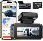 Dashcam A810 Lite Front und Rückkamera 4K 2160P mit 1080P Heckkamera 64GB Karte WLAN HDR Nachtsicht G-Sensor