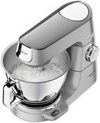 Küchenmaschine KVC85.004SI 1200W integrierte Waage 5L und 3.5L Schüssel Patisserie Set Edelstahl