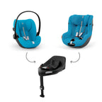 ISOFIX Basis Base G Babyschale Cloud G i-Size Kindersitz Sirona G i-Size 360° drehbar Schwarz UN R129/03