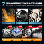 OBD2 Diagnosegerät CRP123X V3.0 4-System Diagnose Scanner EPB DPF Öl SAS BMS VIN 5 Zoll Android 7 1996-2026