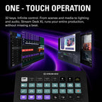 Streaming Controller Stream Deck XL 10GAT9901 mit 32 LCD Makrotasten USB-C für OBS Twitch YouTube Mac und PC