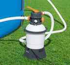 Sandfilteranlage 58515 für Aufstellpool 3028 l/h Filterleistung 220V mit ChemConnect Dosierer und Pool Zubehör
