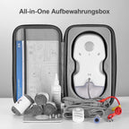 Fensterputzroboter S7 6500 Pa aktive Sprühfunktion 80 ml Tank 3D Schwebepad 8 Reinigungstücher Transportkoffer