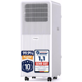 Mobile Klimaanlage A027C-09C 9000 BTU mit Abluftschlauch 3-in-1 Klimagerät für Räume bis 33 m² 24H Timer Fernbedienung R-290