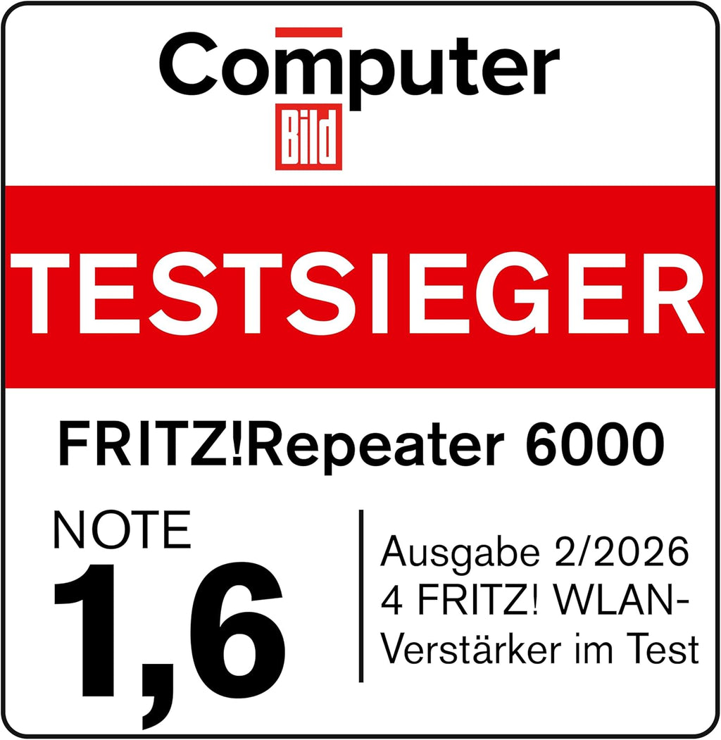 WLAN Repeater 6000 WiFi 6 AX Mesh Repeater Tri Band 6000 Mbit s 2 4 GHz 5 GHz 2 5 Gigabit LAN
