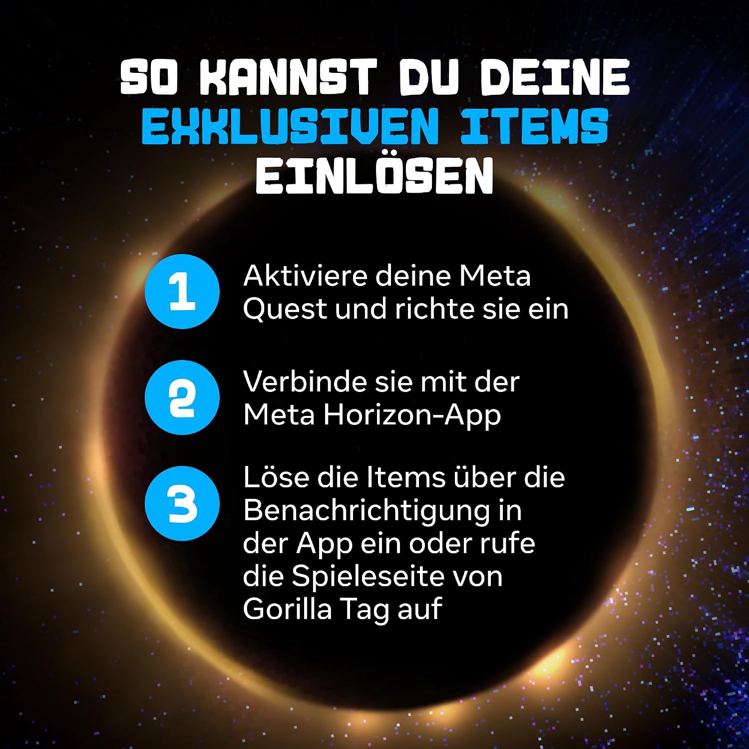 VR Headset Quest 3S 128 GB Kabelloses Mixed Reality Headset Snapdragon XR2 Gen 2 Gorilla Tag Monkenaut Bundle
