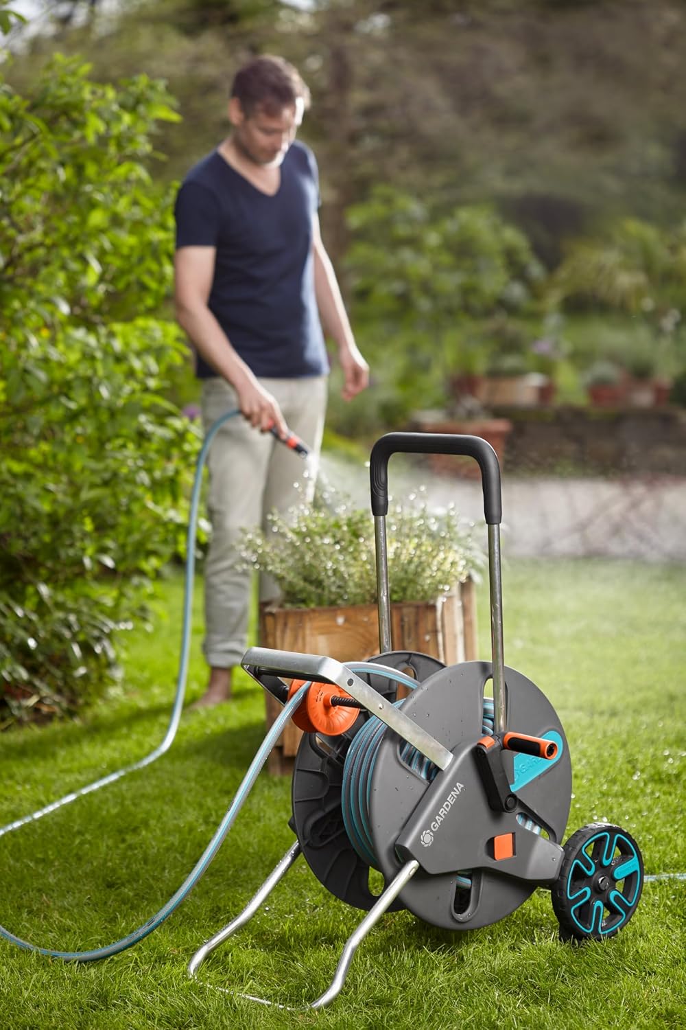 Gartenschlauch Flex 18522-20 Ø 13 mm 50 m Rolle Kunststoff Wasserschlauch für Gartenbewässerung
